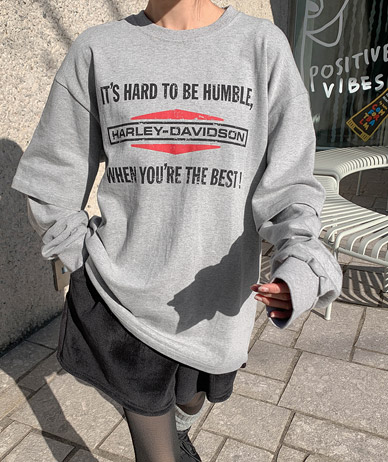 [男女通用] Crack Nayeom 分割线宽松树标志长标志 T 恤