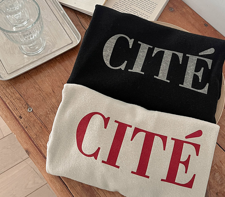 触感染色外层抓绒短袖T恤