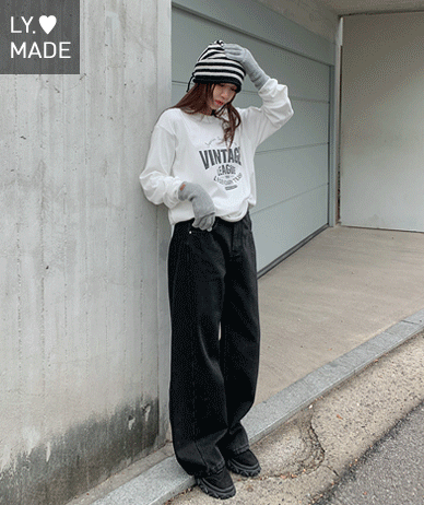 1990年桃花队长袖T恤