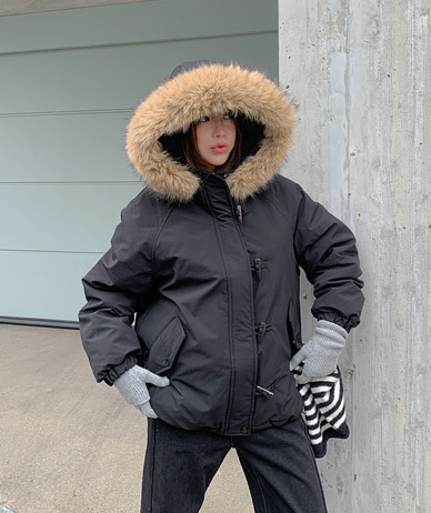 Mito Tteokbokki Raccoon Fur 卫衣 野战裙子夹克