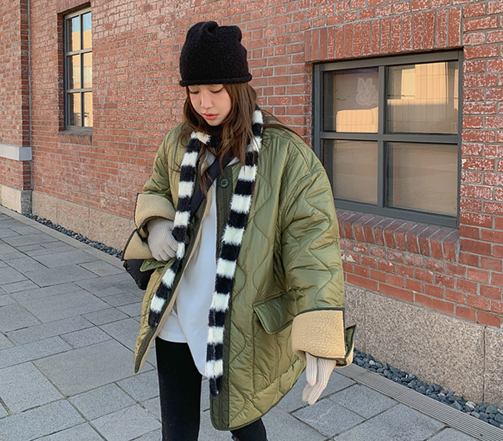 [男女皆宜] Lube 绗缝 Dumble 夹克