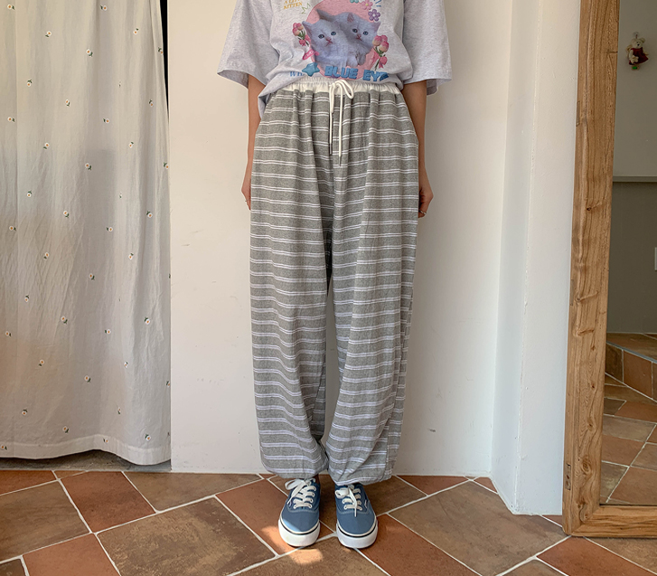 Pick Me Dangara 菠萝慢跑裤