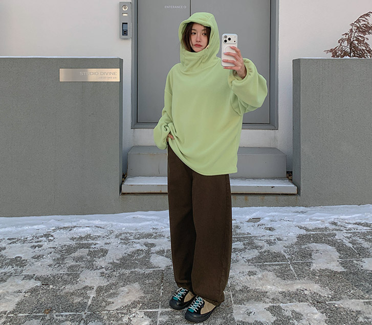 新手宽棉质排气裤