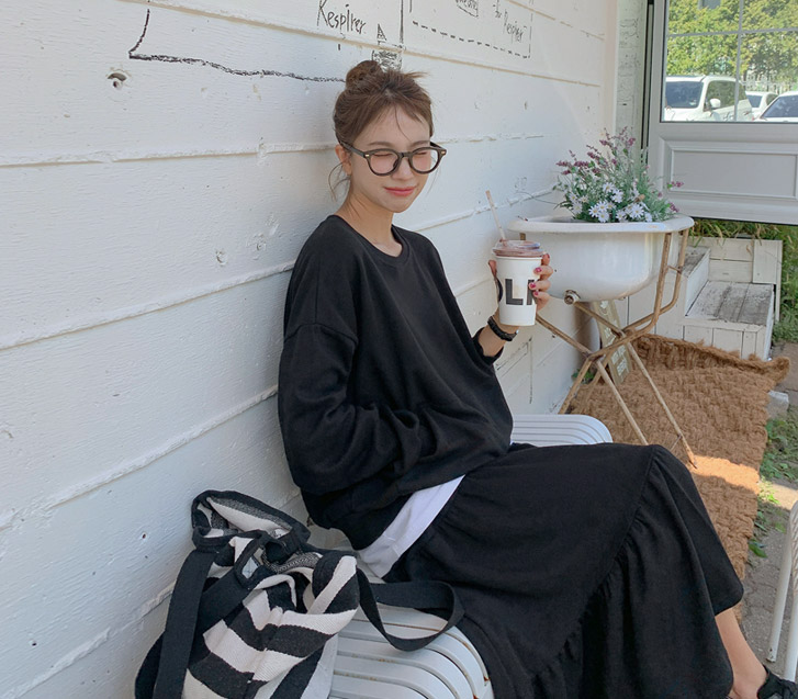 Fret 运动衫 康康裙运动套装