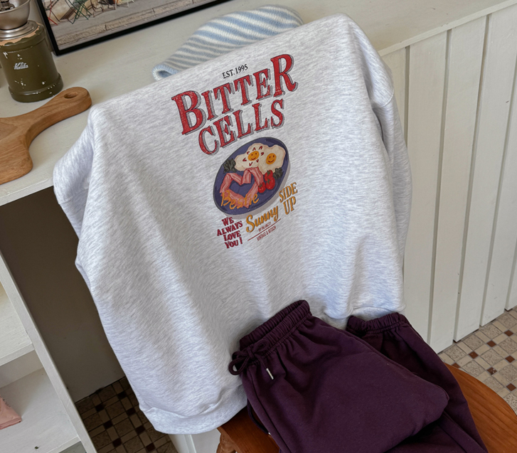 阳光娜琏胖大运动衫