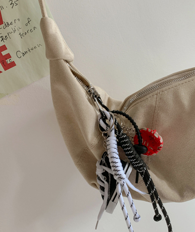 匡威绳纹微笑钥匙扣