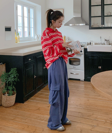 Libo 串工装裤 双层训练裤