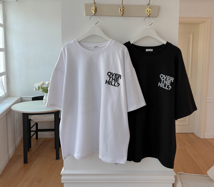 Over the Hill Na-Yeom 宽松短袖T恤