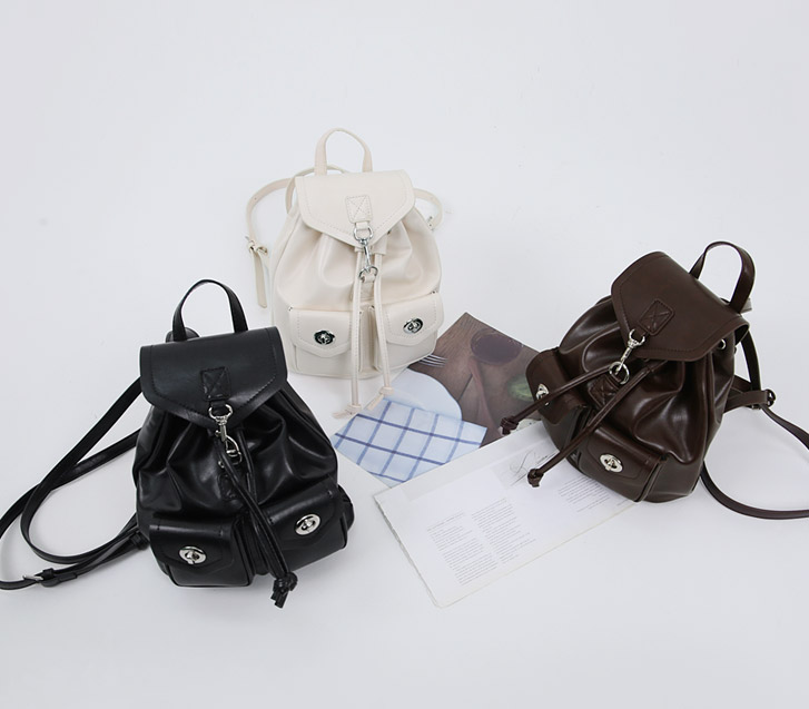 波特皮革双肩包/双肩包