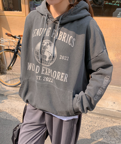 【男女通用】世界印花颜料T恤