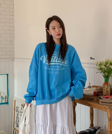 Lida印花颜料运动衫