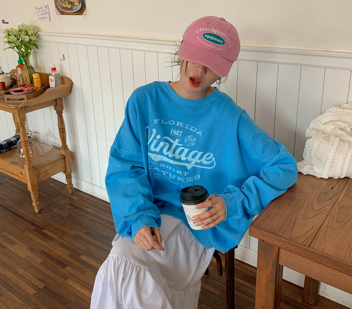 Lida印花颜料运动衫