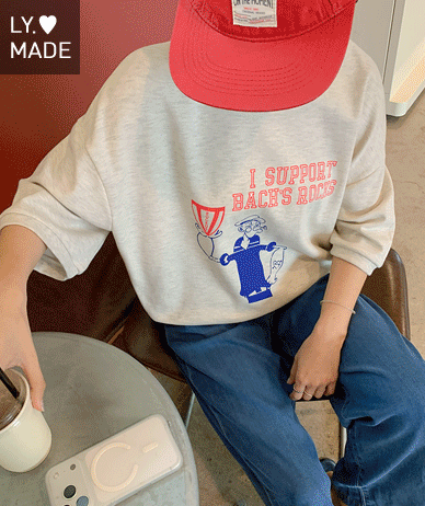 大力水手印花服装