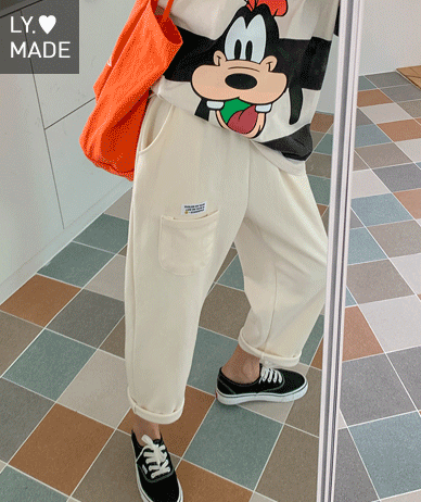 Harunoya 微笑贴袋训练裤