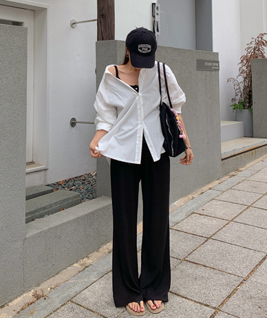 干净无言的衬衫