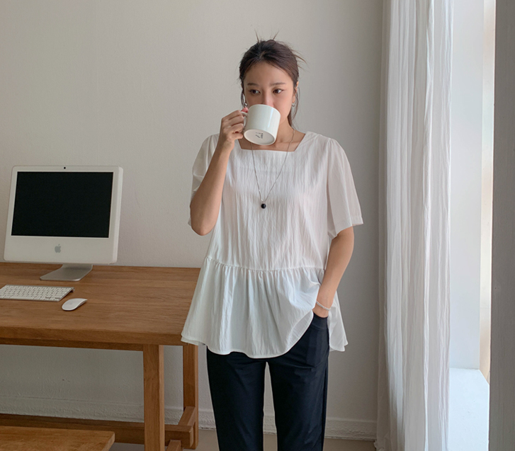 OT双层加厚褶皱女装