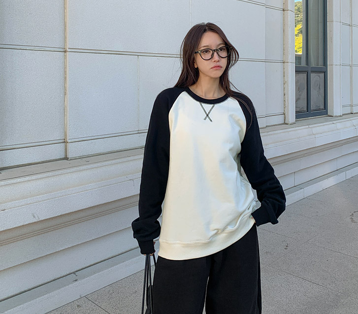 [Unisex] Pico 插肩 运动衫