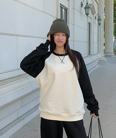 [Unisex] Pico 插肩 运动衫